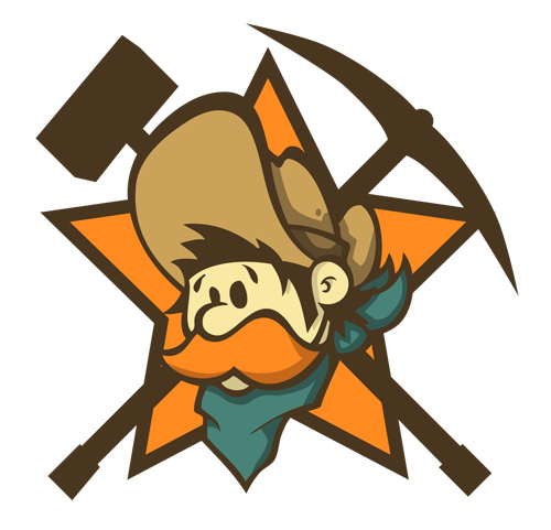 studio miners logo by evoker