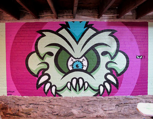 evoker monster kolow mural glow in the dark