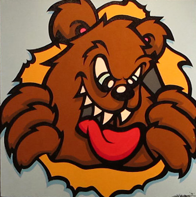 ripper bear painting evoker