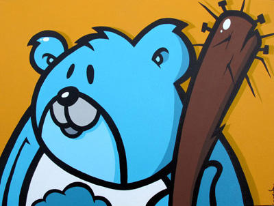evoker care bear painting