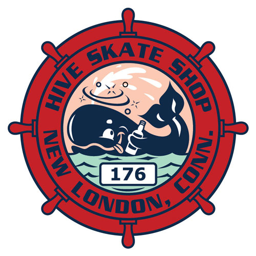 evoker hive skate shop shirt