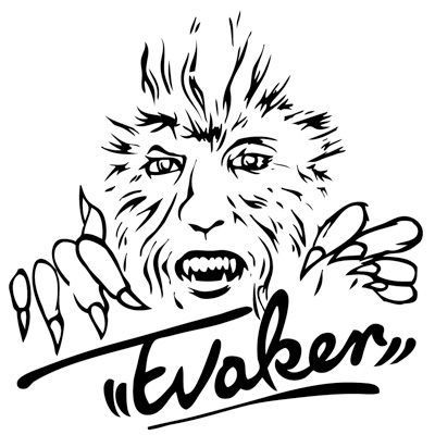 teen wolf sticker evoker