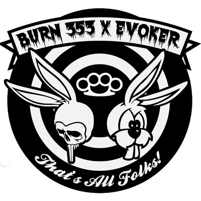 burn 353 X evoker sticker