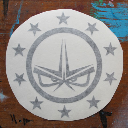 evoker vinyl cut sticker