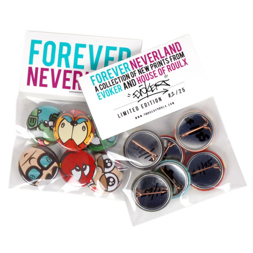 evoker forever neverland pin set